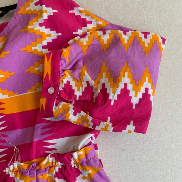 YEVU smock dress - layer cake 💛🧡❤️ - Picture 9 of 10